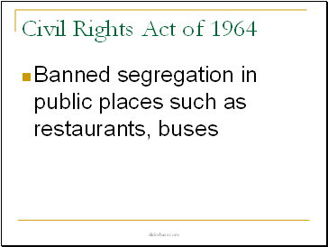 Civil Rights Act of 1964