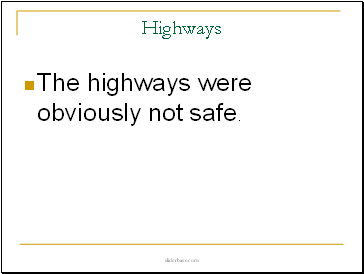 Highways