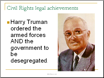 Civil Rights legal achievements
