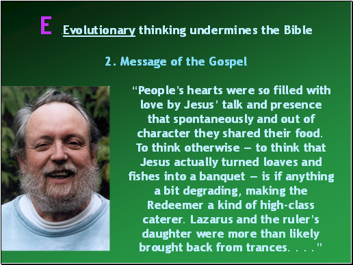 . Message of the Gospel