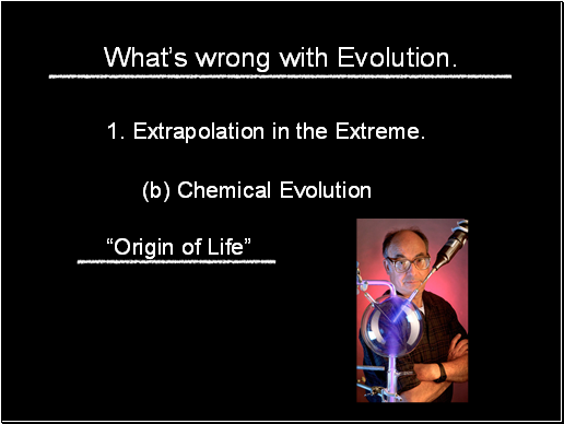 Chemical Evolution