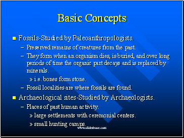 Basic Concepts