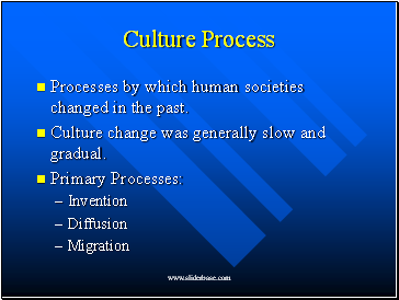 Culture Process
