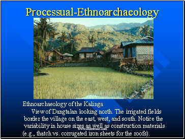 Processual-Ethnoarchaeology