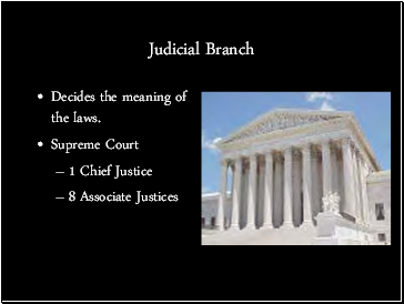 Judicial Branch