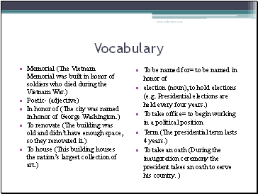 Vocabulary