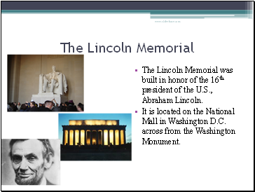 The Lincoln Memorial