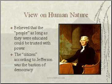 View on Human Nature
