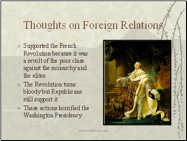 Thoughts on Foreign Relations