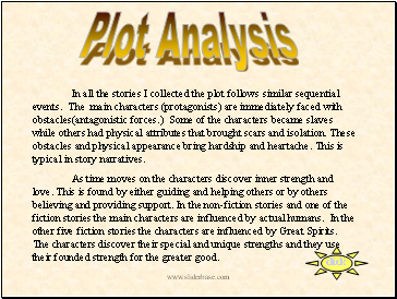 Plot Analysis