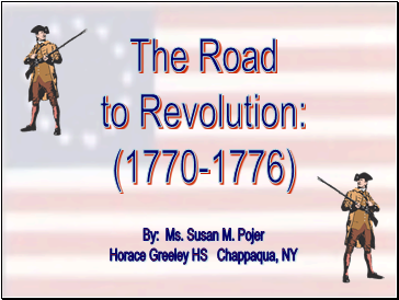 The Road to Revolution