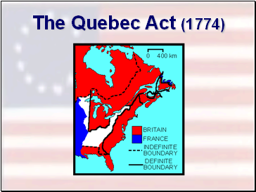 The Quebec Act (1774)