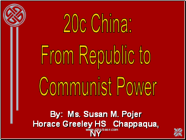 20c China:
