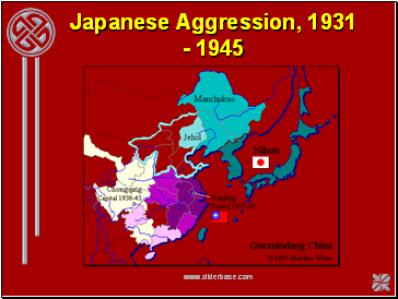 Japanese Aggression, 1931 - 1945
