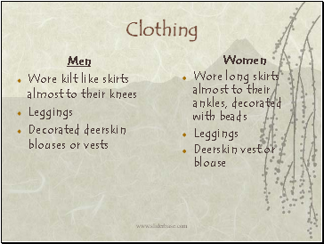 Clothing