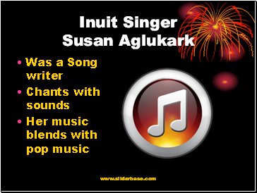 Inuit Singer Susan Aglukark