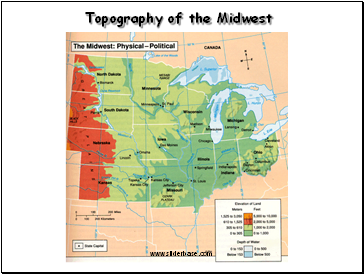 Topography of the Midwest