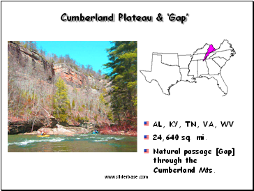 Cumberland Plateau & Gap