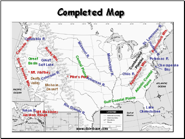 Completed Map