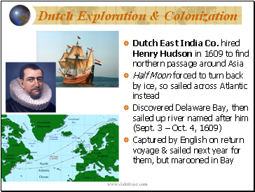 Dutch Exploration & Colonization