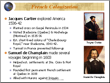 French Colonization