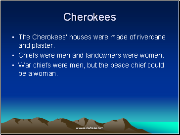 Cherokees