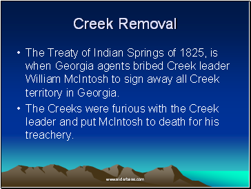 Creek Removal