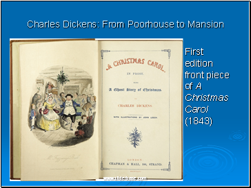 Charles Dickens: From Poorhouse to Mansion