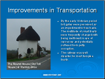 Improvements in Transportation