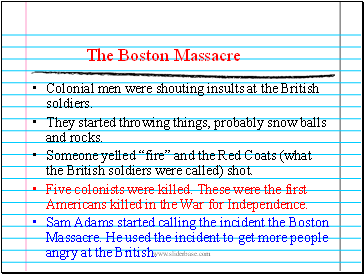 The Boston Massacre