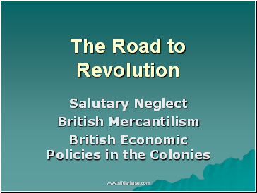 The Road to Revolution