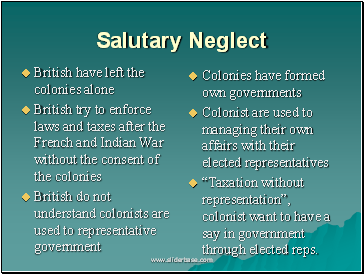 Salutary Neglect