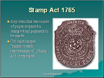 Stamp Act 1765