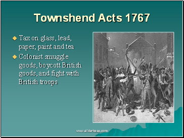Townshend Acts 1767