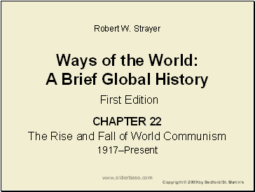 Rise and Fall of World Communism