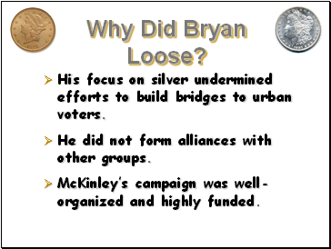Why Did Bryan Loose?
