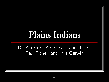 Plains Indians