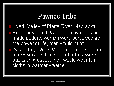 Pawnee Tribe