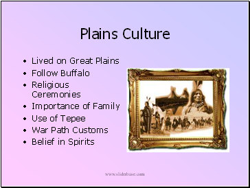 Plains Culture