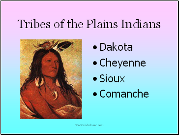 Tribes of the Plains Indians