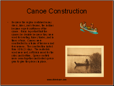 Canoe Construction