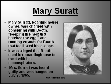 Mary Suratt