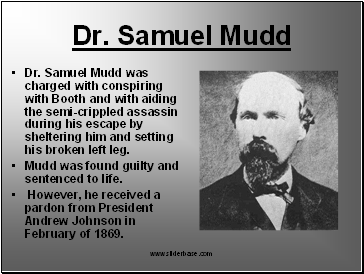 Dr. Samuel Mudd