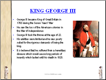 King George III