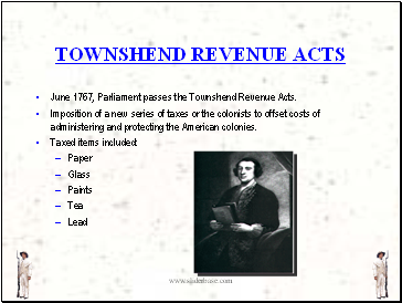 Townshend revenue acts