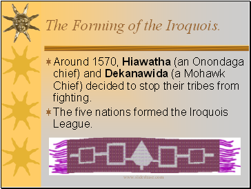 The Forming of the Iroquois.