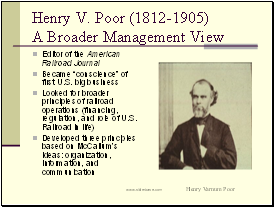 Henry V. Poor (1812-1905)