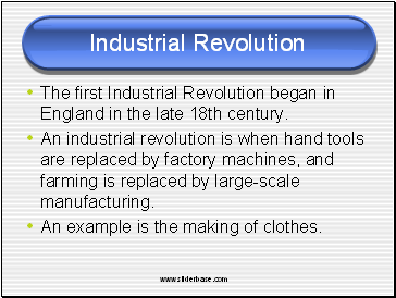 Industrial Revolution