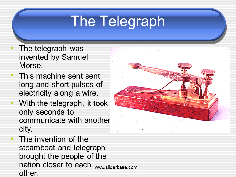 industrial revolution telegraph