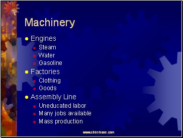 Machinery